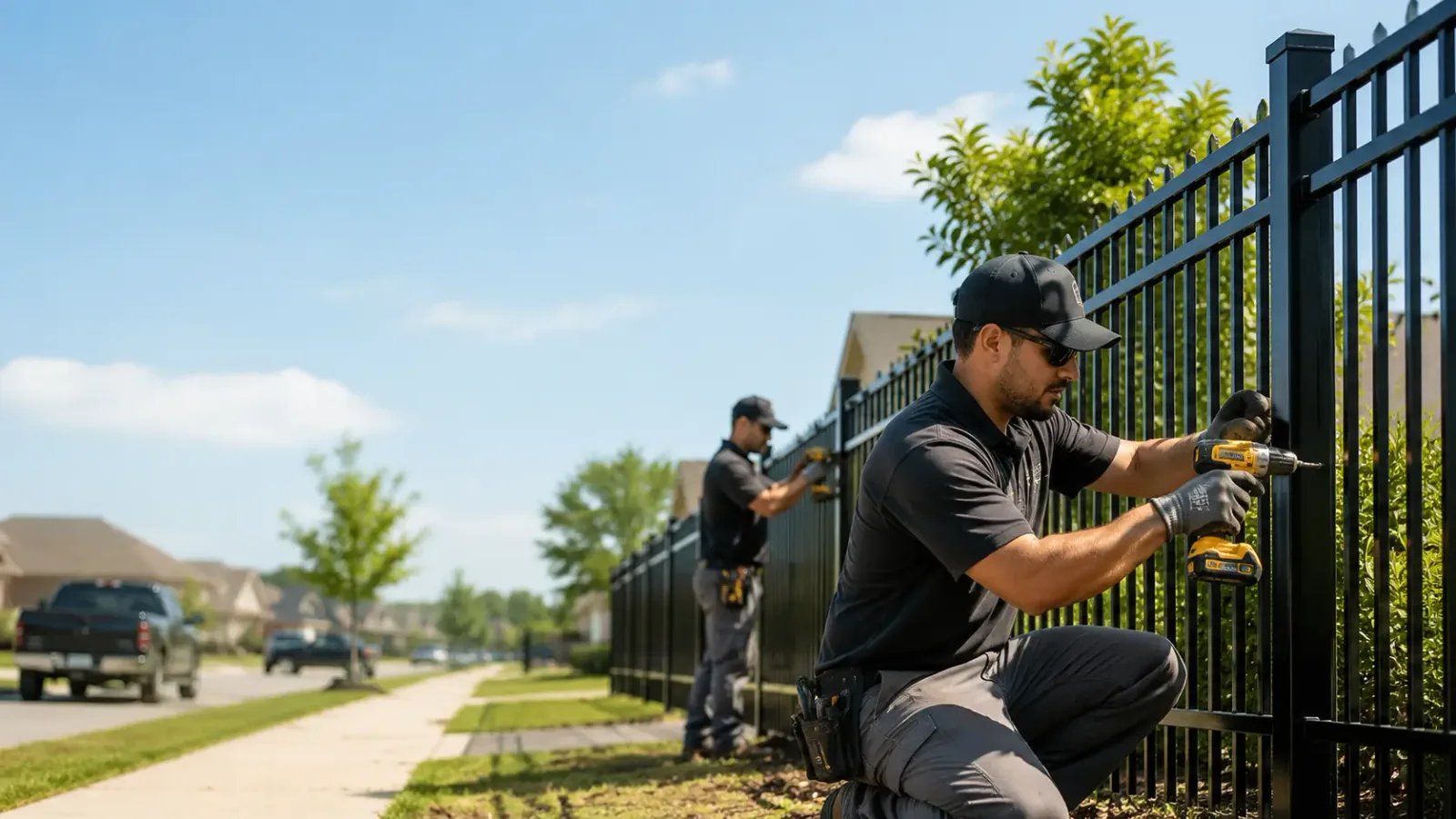Metal Fence Installation in Iva, SC